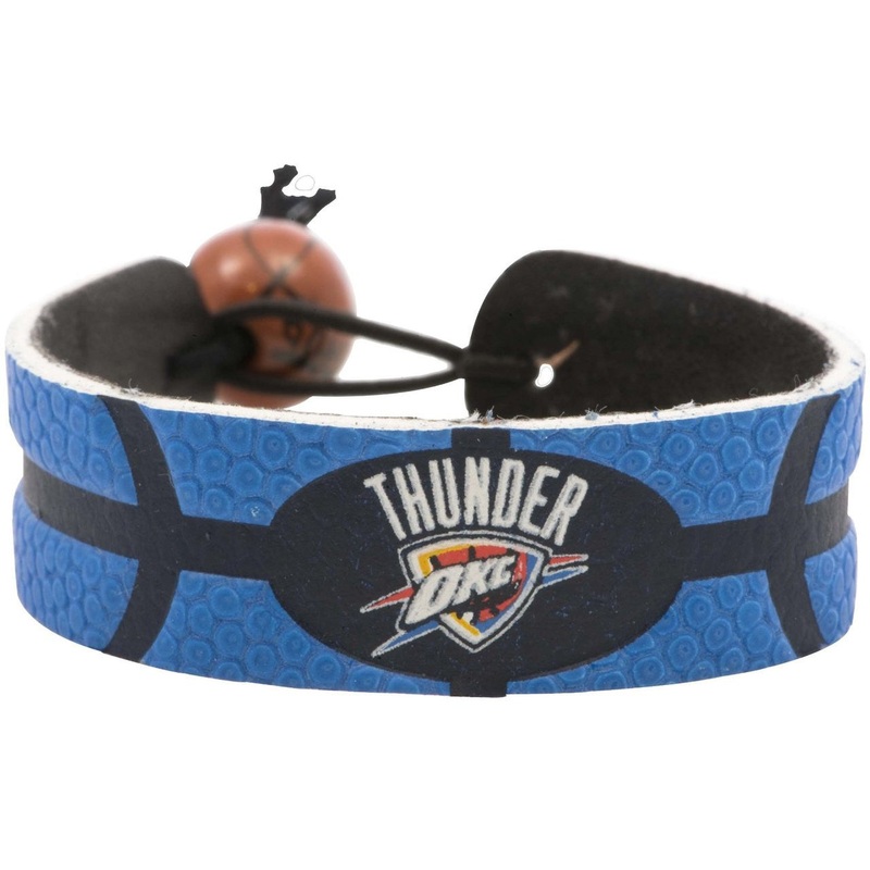 Gamewear Oklahoma City Thunder Team Color Basketball Bracelet