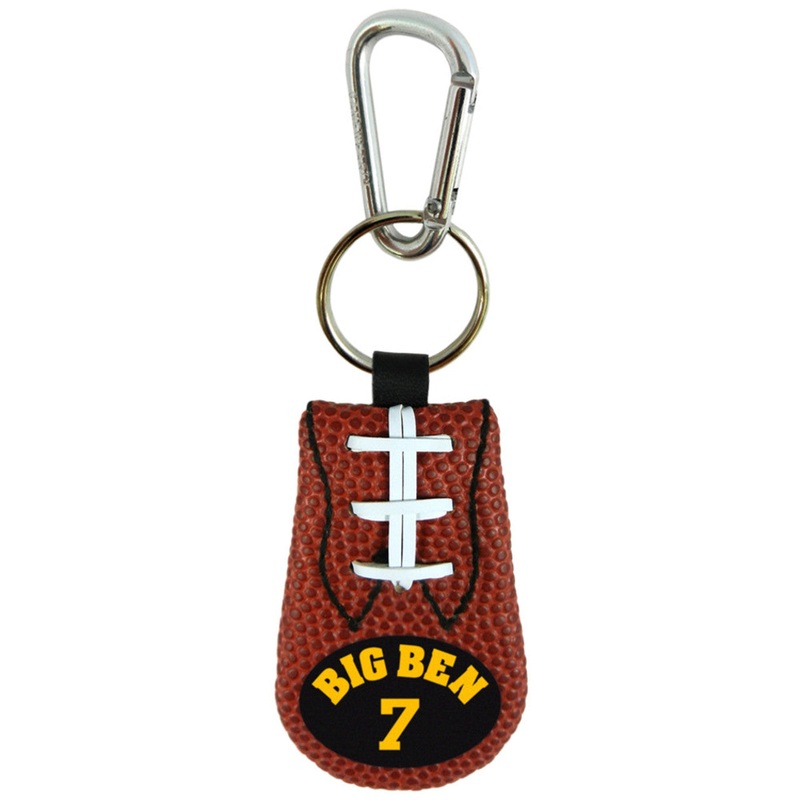 Gamewear Pittsburgh Steelers Ben Roethlisberger Jersey Classic Football Keychain