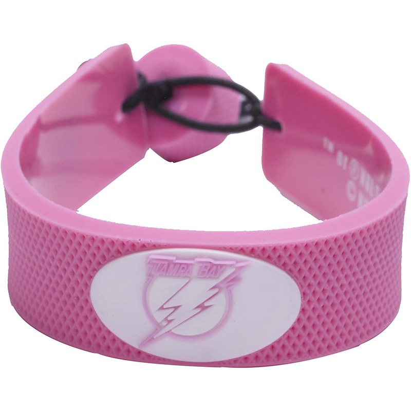 Gamewear Tampa Bay Lightning Pink Hockey Bracelet