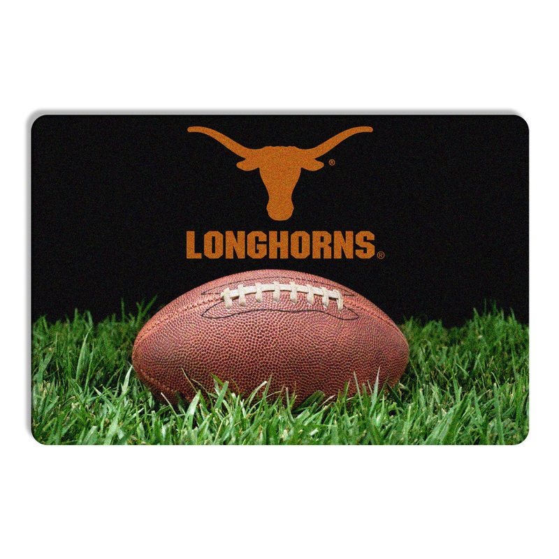 Gamewear Texas Longhorns Classic Football Pet Bowl Mat Size Large