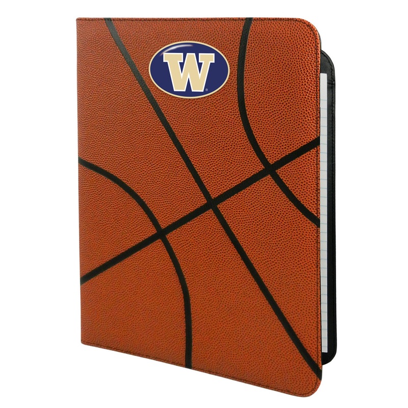 Gamewear Washington Huskies Classic Basketball Portfolio 8.5 in x 11 in