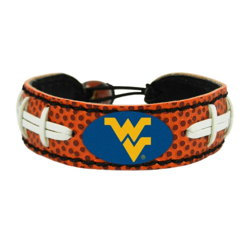 Gamewear West Virginia Mountaineers Classic Football Bracelet