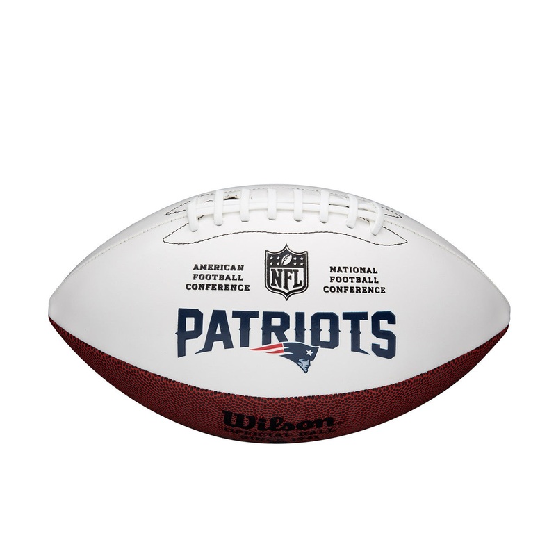 Wilson New England Patriots Full Size Autographable Football