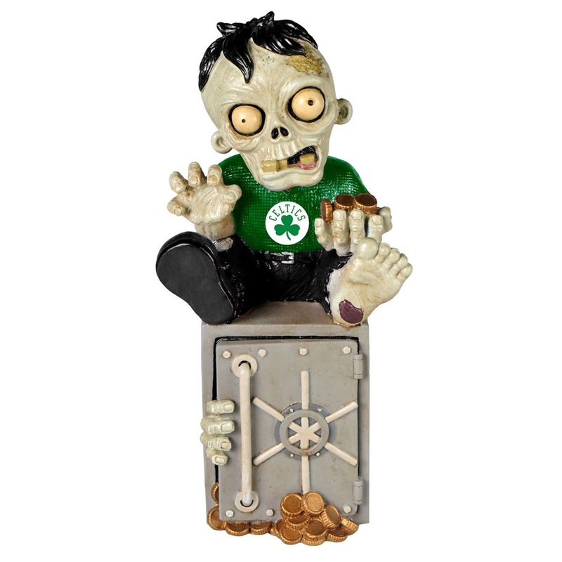 Forever Collectibles Boston Celtics Zombie Bank Figurine