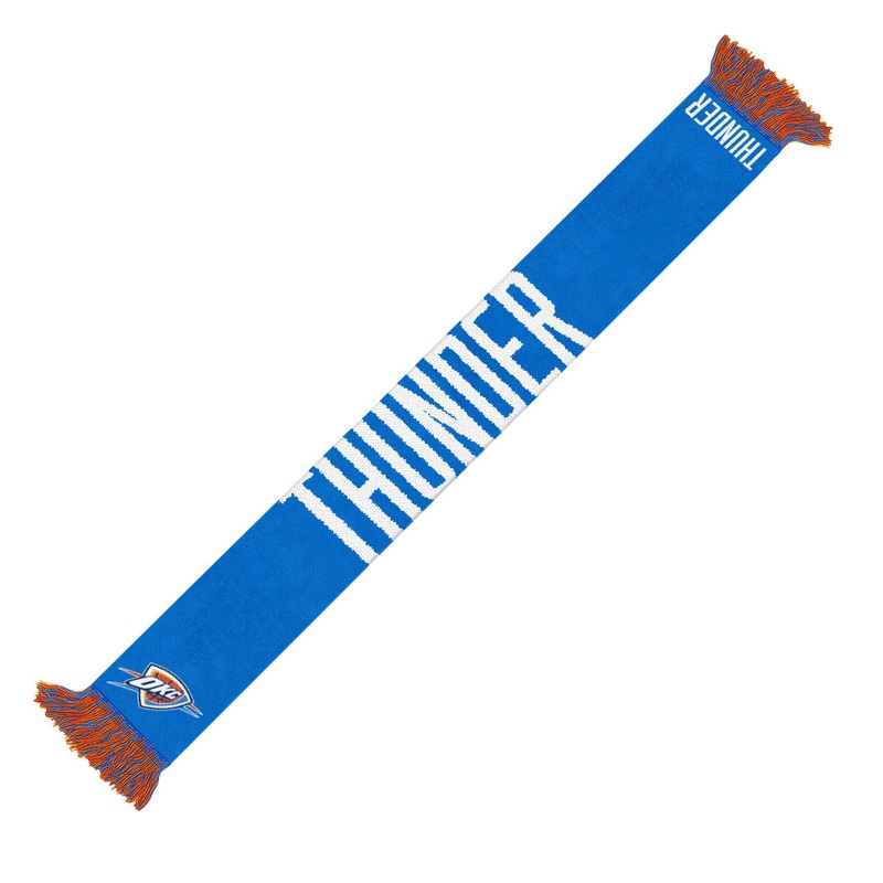 Forever Collectibles Oklahoma City Thunder Woodmark Scarf 2014