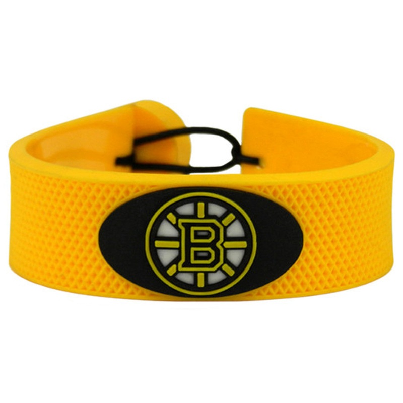 Gamewear Boston Bruins Team Color Hockey Bracelet