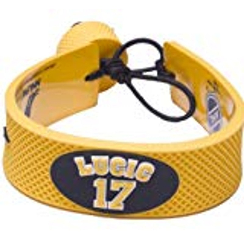 Gamewear Boston Bruins Team Color Milan Lucic Design Jersey Bracelet