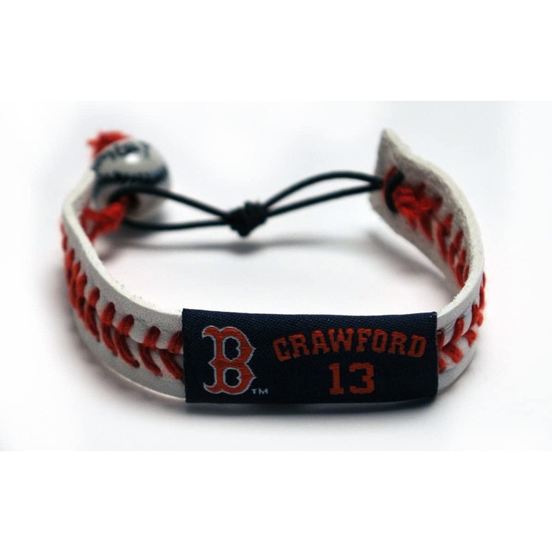 Gamewear Boston Red Sox Carl Crawford Classic Baseball Bracelet