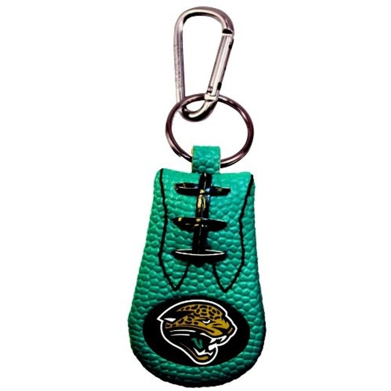Gamewear Jacksonville Jaguars Team Color Football Keychain