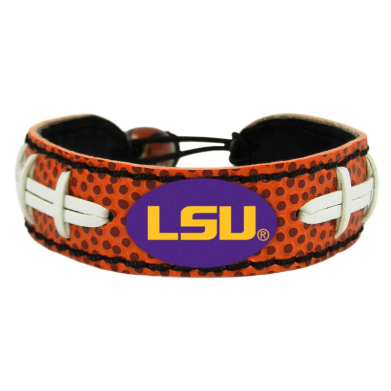 Gamewear LSU Tigers Classic Football Bracelet