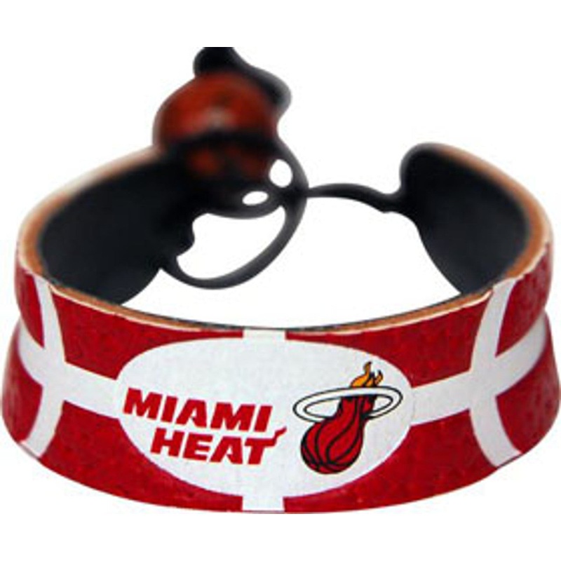 Gamewear Miami Heat Team Color Basketball Bracelet