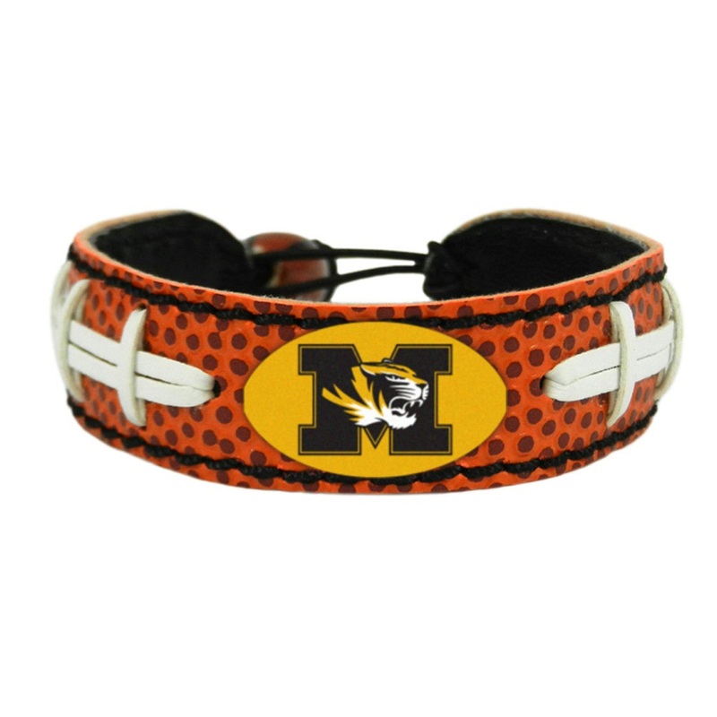 Gamewear Missouri Tigers Classic Football Bracelet