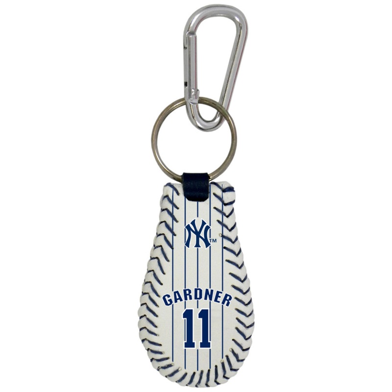 Gamewear New York Yankees Pink Pinstripe Baseball Keychain
