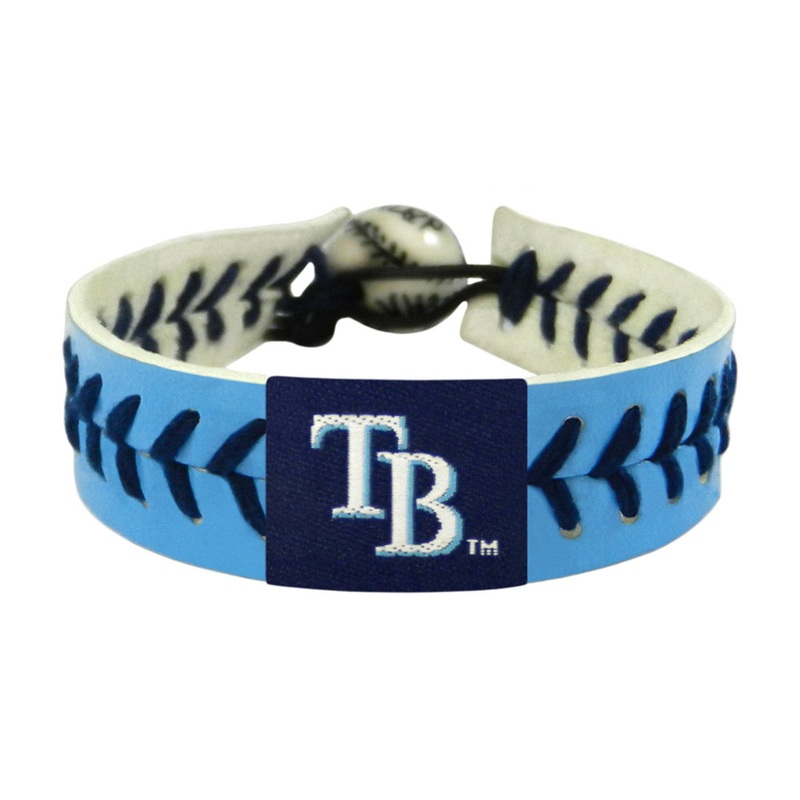 Gamewear Tampa Bay Rays Light Blue Team Color Baseball Bracelet
