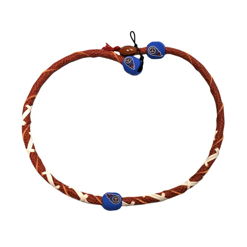 Gamewear Tennessee Titans Necklace Spiral Football Necklace