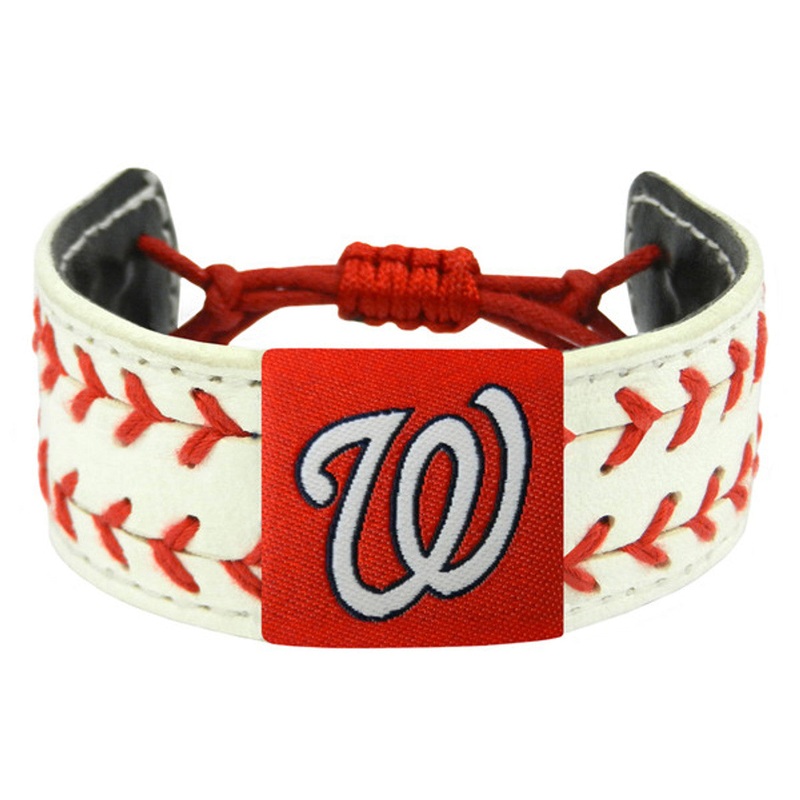 Gamewear Washington Nationals Classic Two Seamer Baseball Bracelet