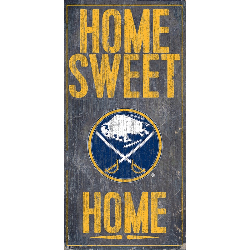 Fan Creations Buffalo Sabres Home Sweet Home Wood Sign 6×12