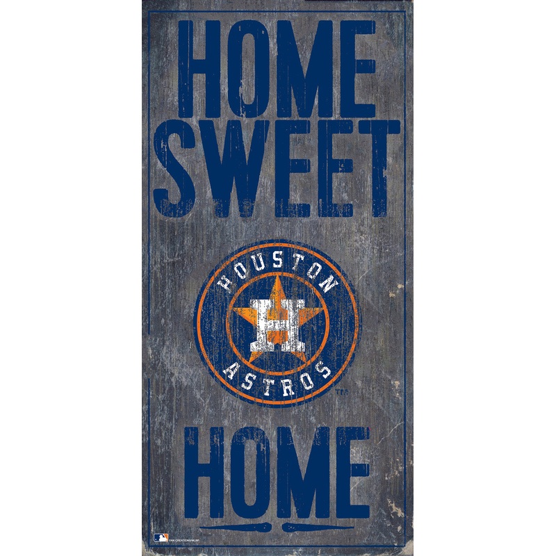 Fan Creations Houston Astros Home Sweet Home Wood Sign 6×12
