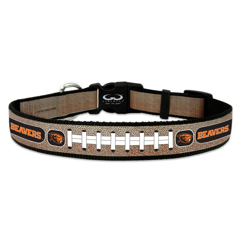Gamewear Oregon State Beavers Reflective Football Pet Collar Size Large
