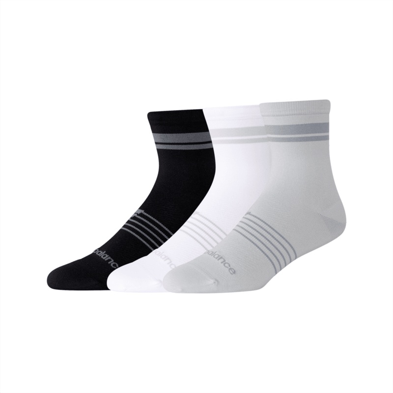 New Balance Pro Running Quarter Socks 3 Pack