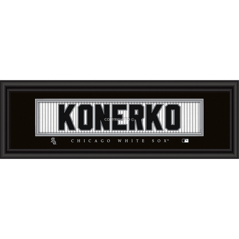 Prints Charming Chicago White Sox Paul Konerko Signature Print 8×24
