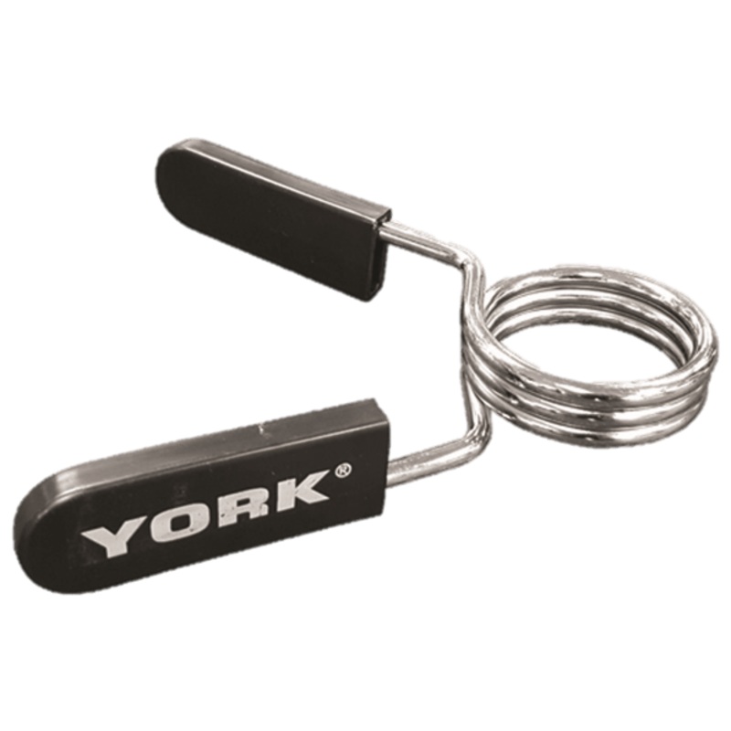 York 2 Spring Collars  Chrome / Bulk (Pair)