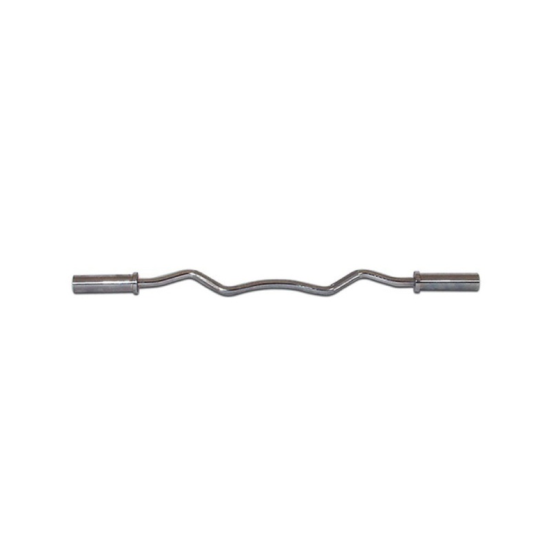 York 4 International Chrome Curl Bar