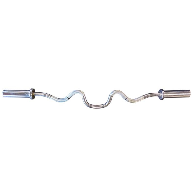 York 4 International Chrome Super Curl Bar