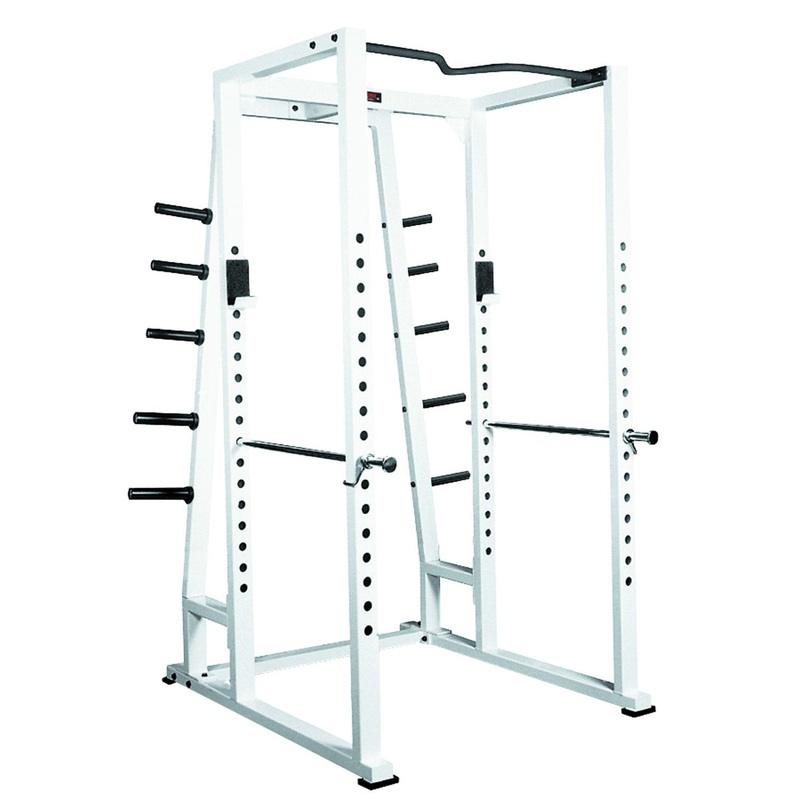 York STS Power Rack w/ Weight Storage