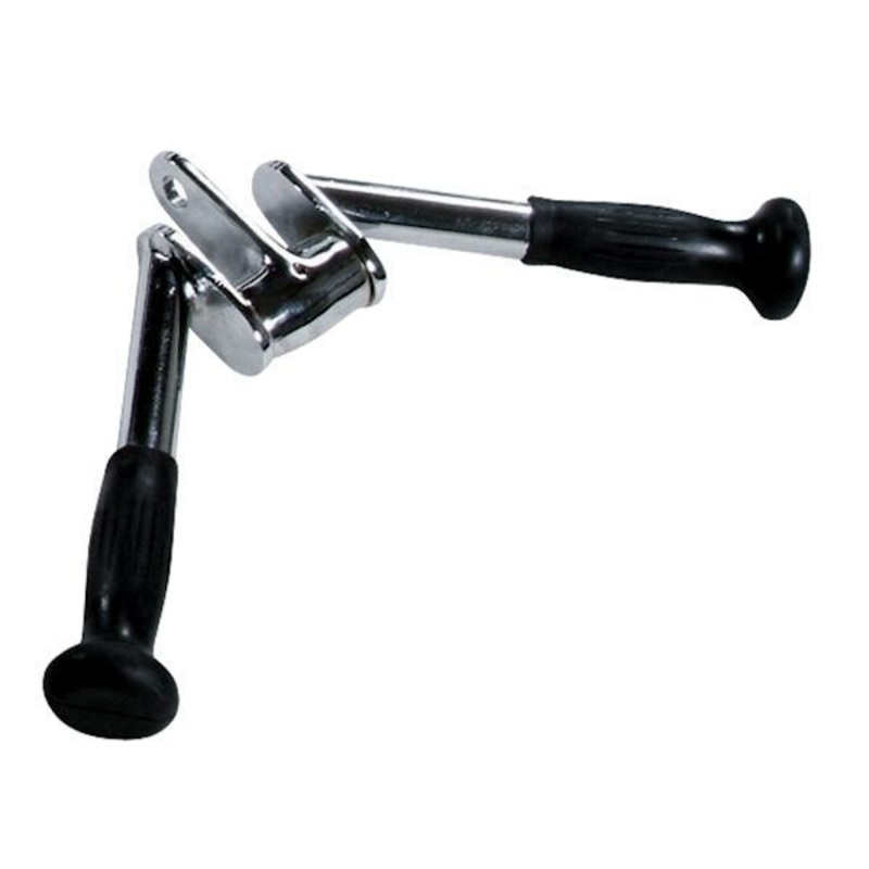 York Triceps Full-Extension Chrome Bar