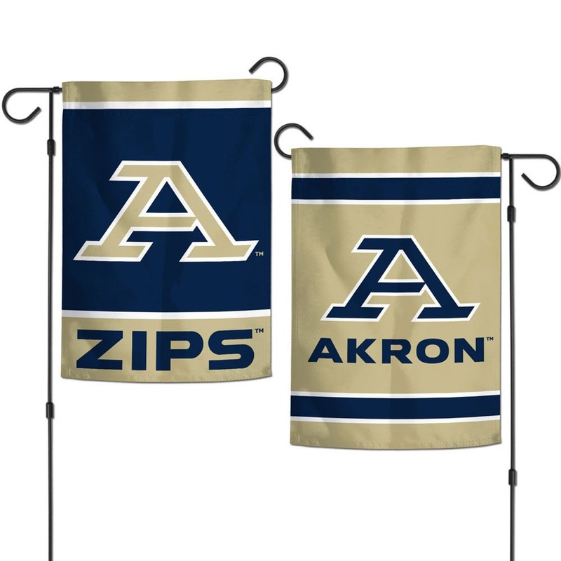 Wincraft Akron Zips 2 Sided Garden Style Flag 12×18