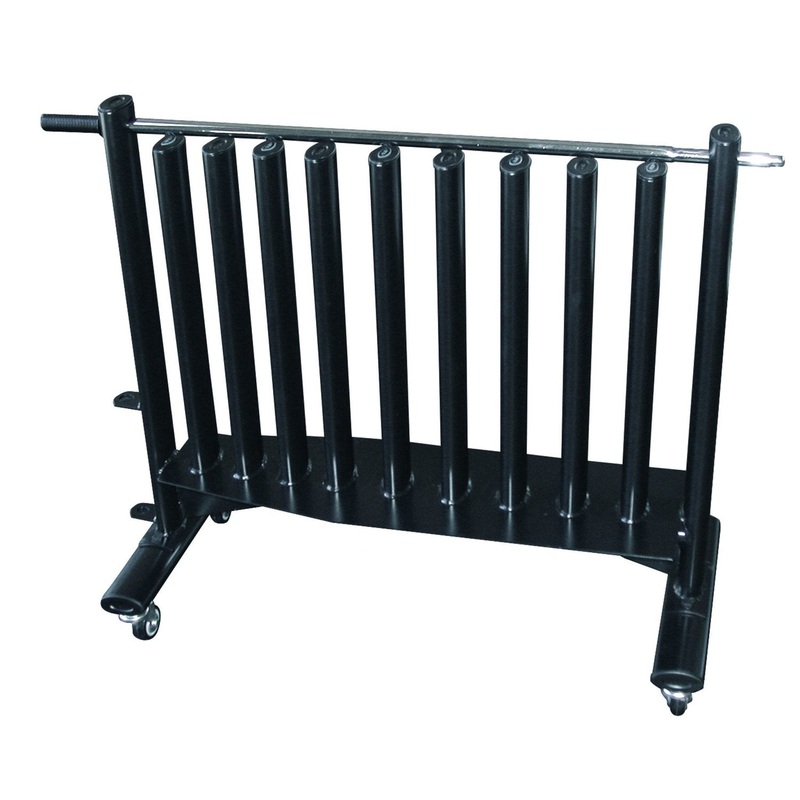 York Neo-Hex Fitbell Rack w/ Security Bar
