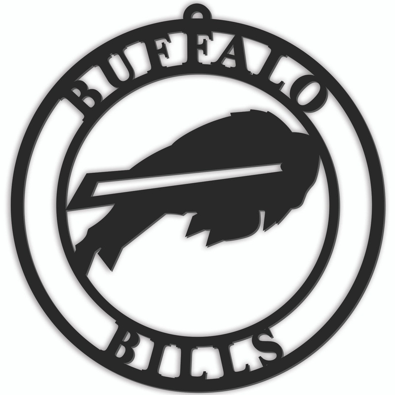 Fan Creations Buffalo Bills 16 Inch Door Sign Hanger