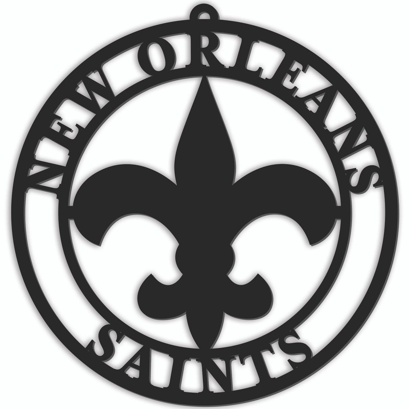 Fan Creations New Orleans Saints 16 Inch Door Sign Hanger