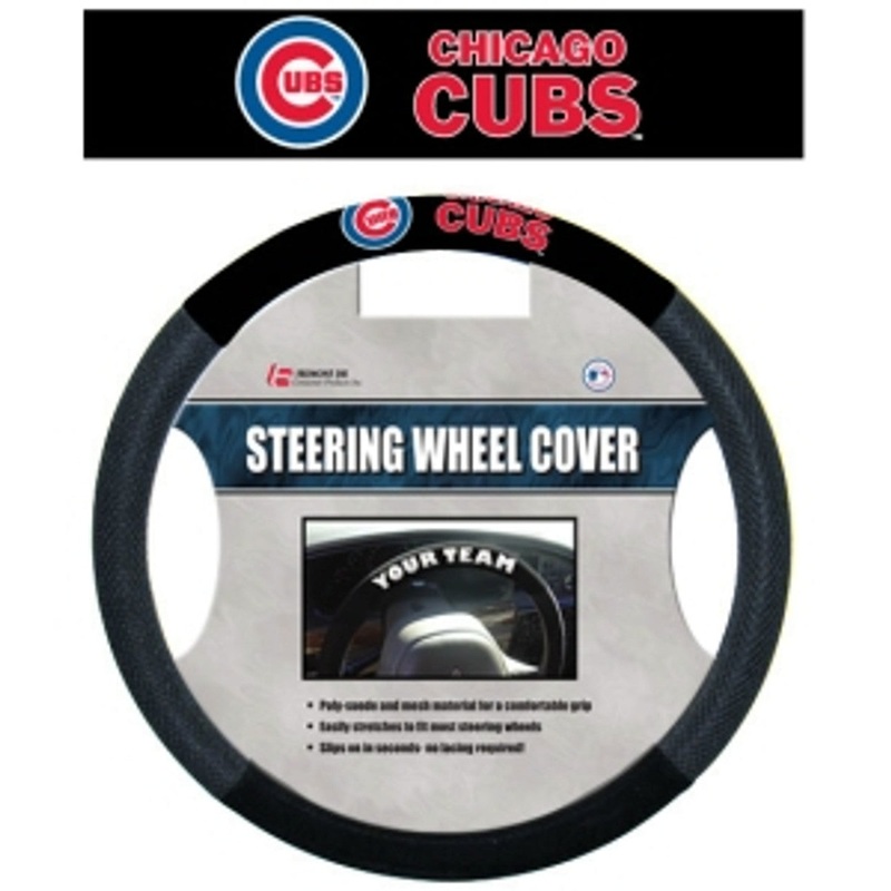 Fremont Die Chicago Cubs Mesh Steering Wheel Cover