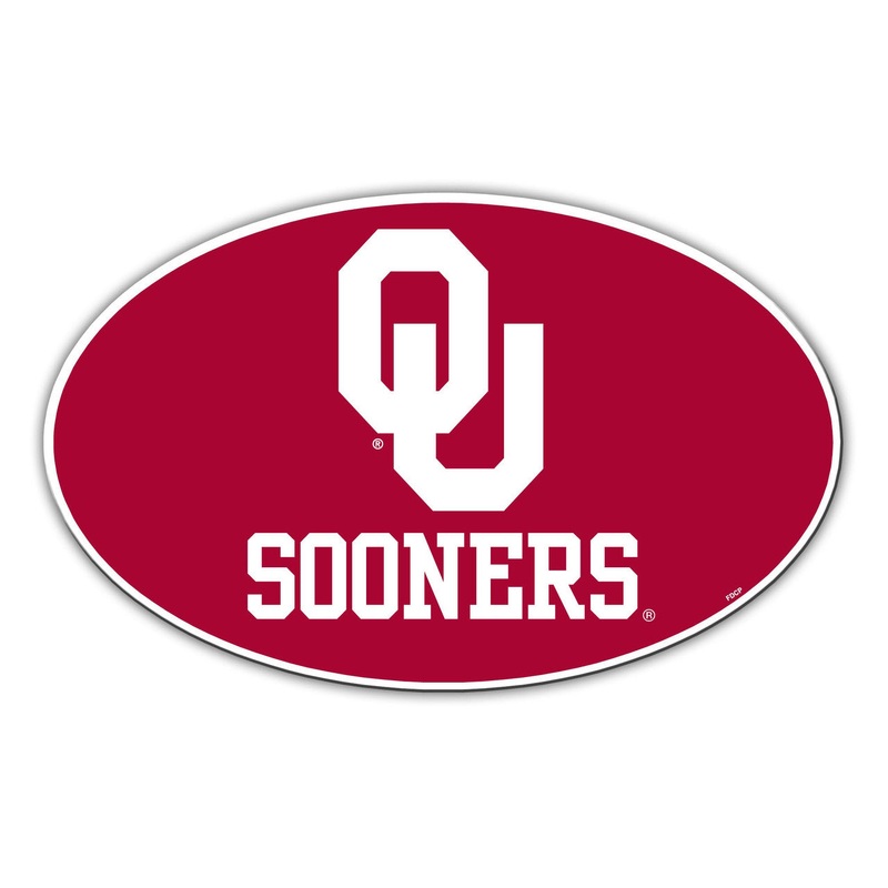 Fremont Die Oklahoma Sooners 8 Inch Car Style Magnet