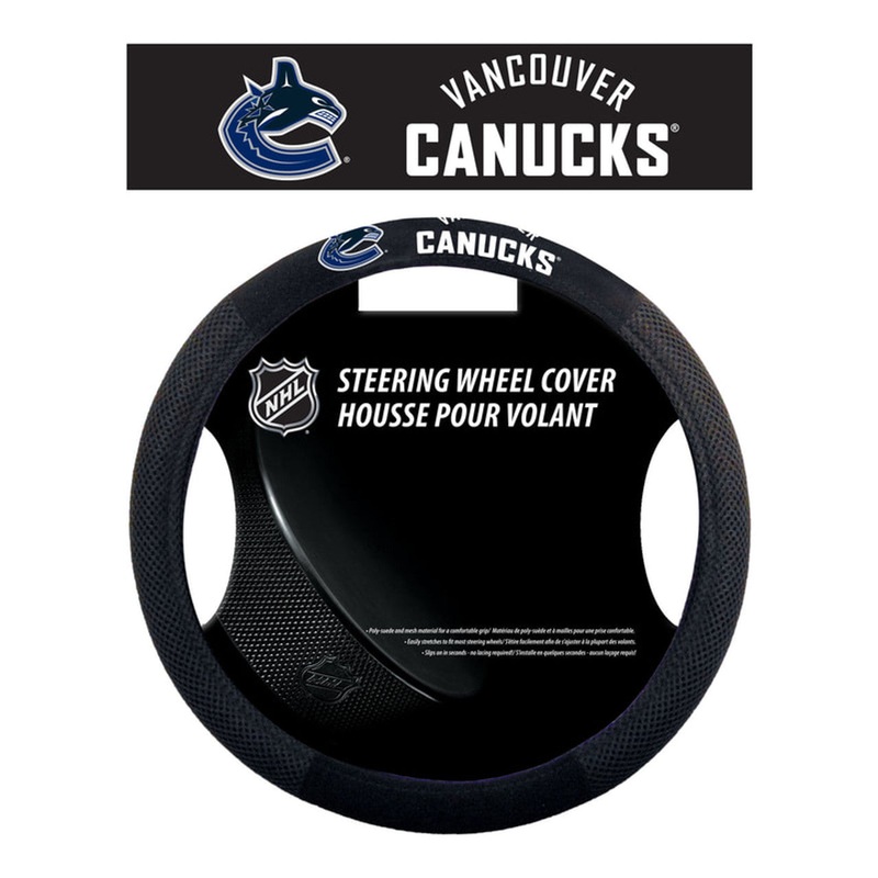 Fremont Die Vancouver Canucks Mesh Steering Wheel Cover