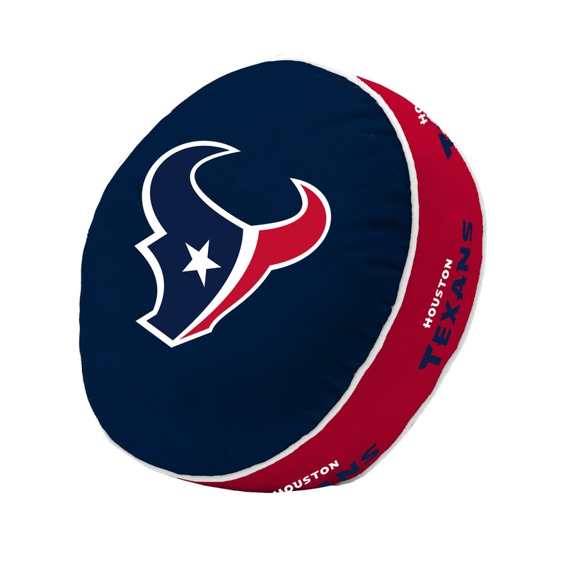 Logo Brands Houston Texans Puff Pillow