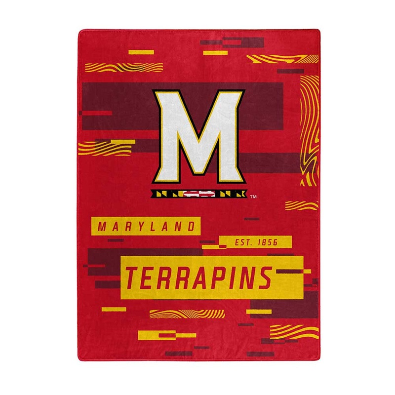 Northwest Company Maryland Terrapins Raschel Digitize Design Blanket 60×80