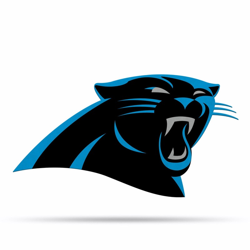 Rico Industries Carolina Panthers Pennant Shape Cut Logo Design