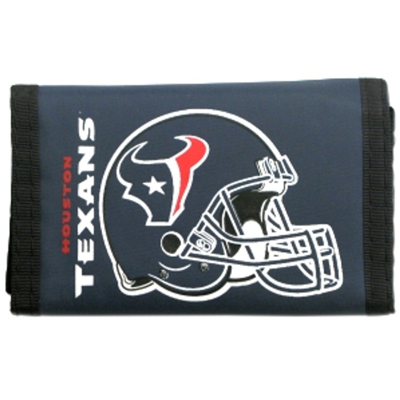 Rico Industries Houston Texans Nylon Trifold Wallet