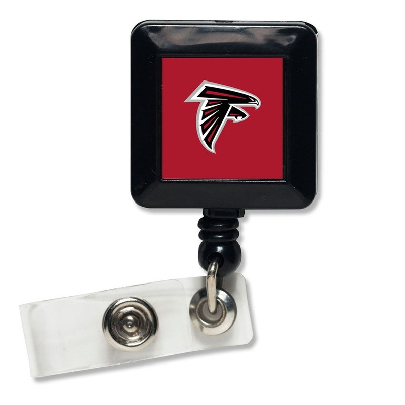 Wincraft Atlanta Falcons Retractable Square Badge Holder