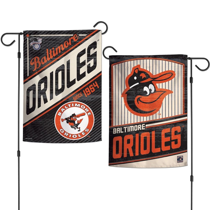 Wincraft Baltimore Orioles 2 Sided Garden Style Flag 12×18