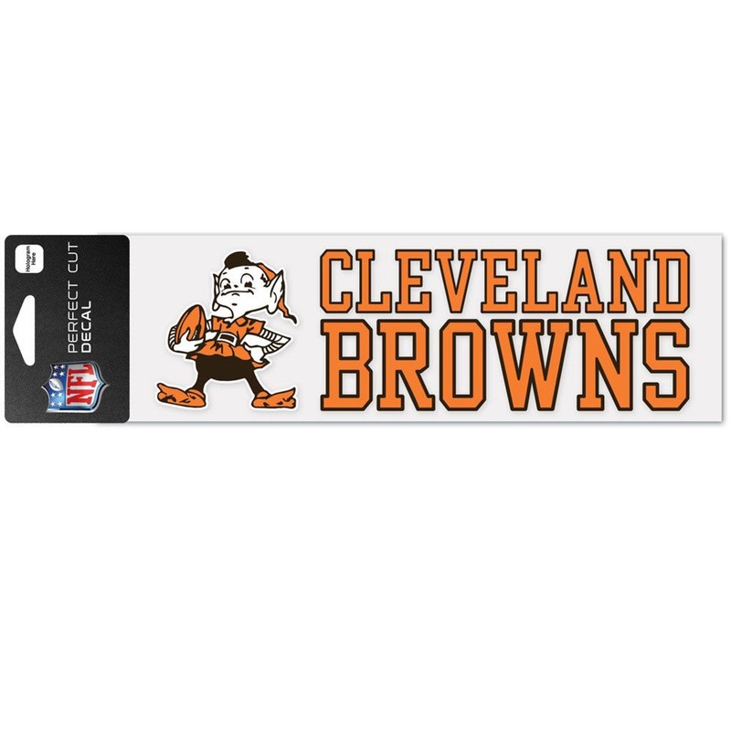 Wincraft Cleveland Browns Color Wordmark Perfect Cut Decal 3×10