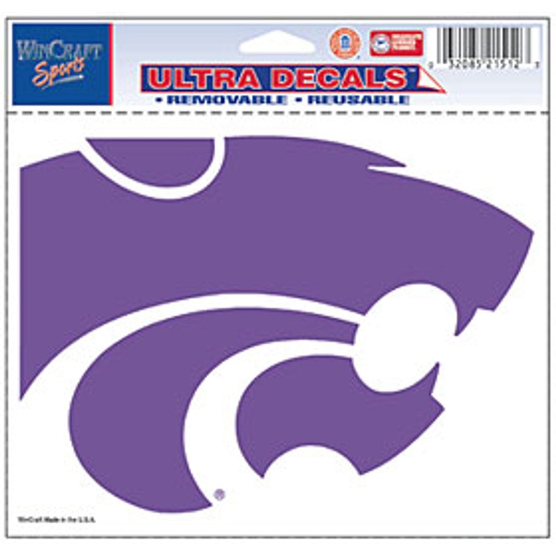 Wincraft Kansas State Wildcats Color Ultra Decal 5×6