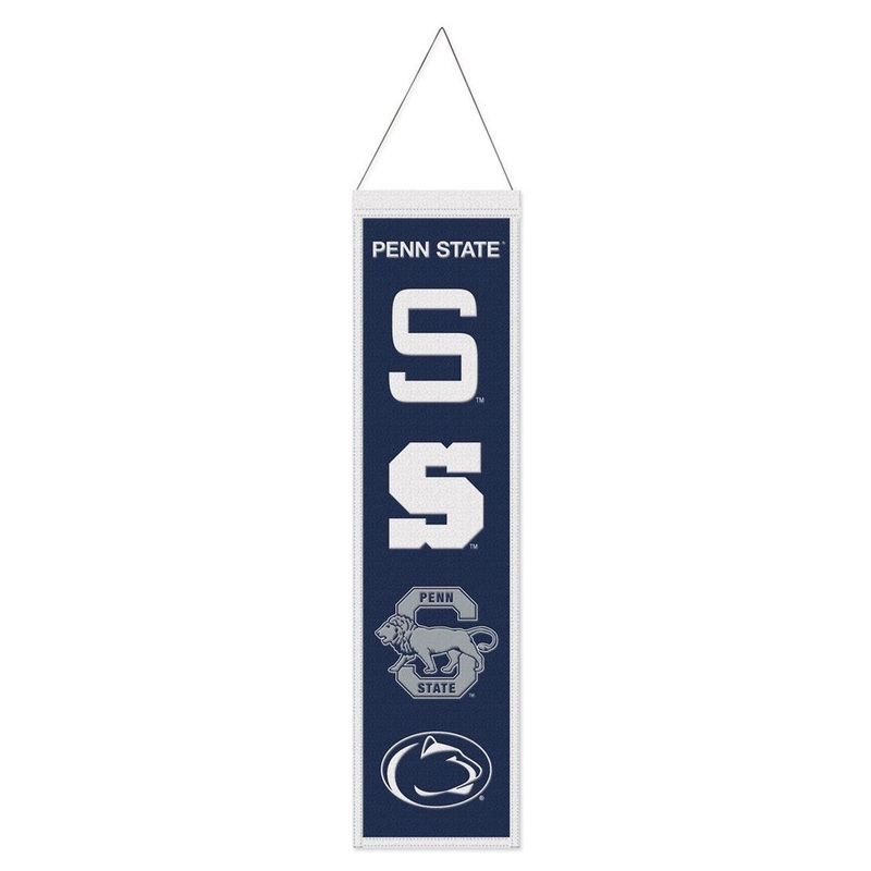 Wincraft Penn State Nittany Lions Heritage Evolution Design Wool Banner 8×32