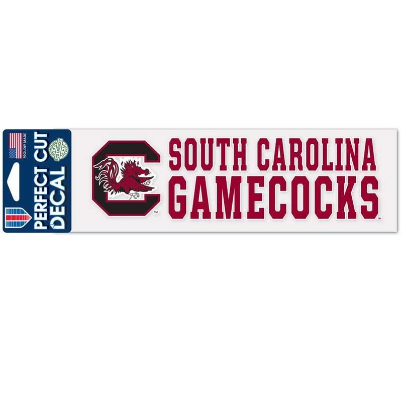 Wincraft South Carolina Gamecocks Perfect Cut Color Decal 3×10