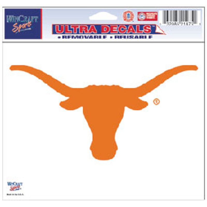 Wincraft Texas Longhorns Color Ultra Decal 5×6