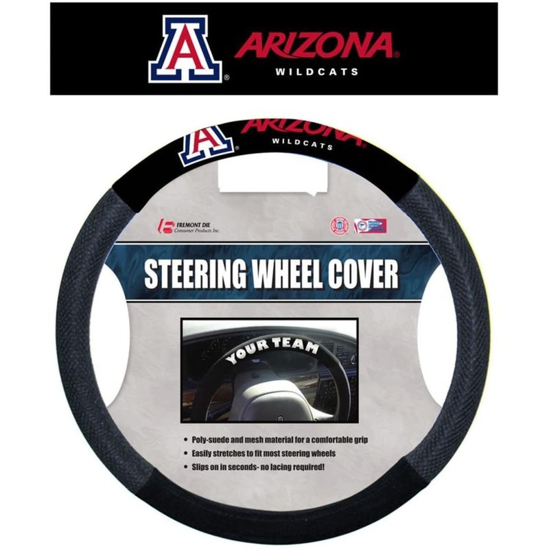 Fremont Die Arizona Wildcats Mesh Steering Wheel Cover
