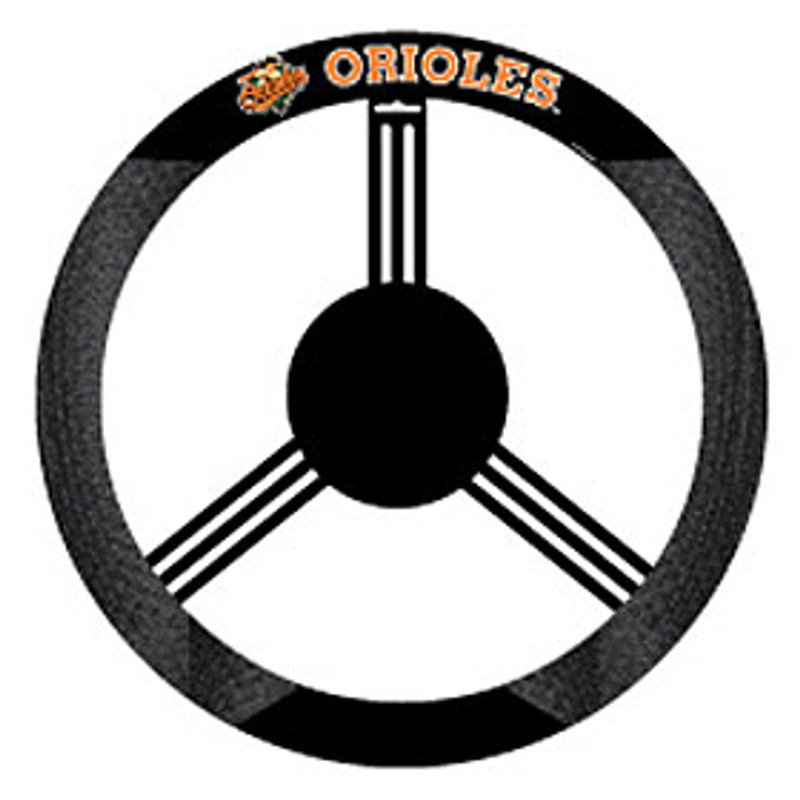 Fremont Die Baltimore Orioles Mesh Steering Wheel Cover